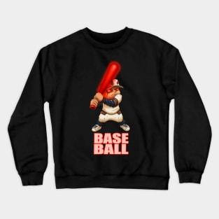 Baseball star player Crewneck Sweatshirt